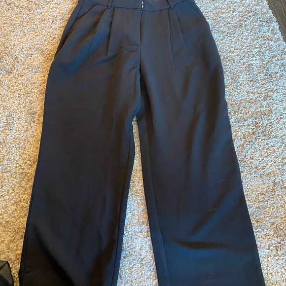 Abercrombie & Fitch Sloane Curve Love Black Trousers - Picture 3 of 6